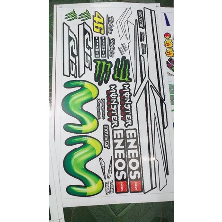 Tem rời dán xe r15v3