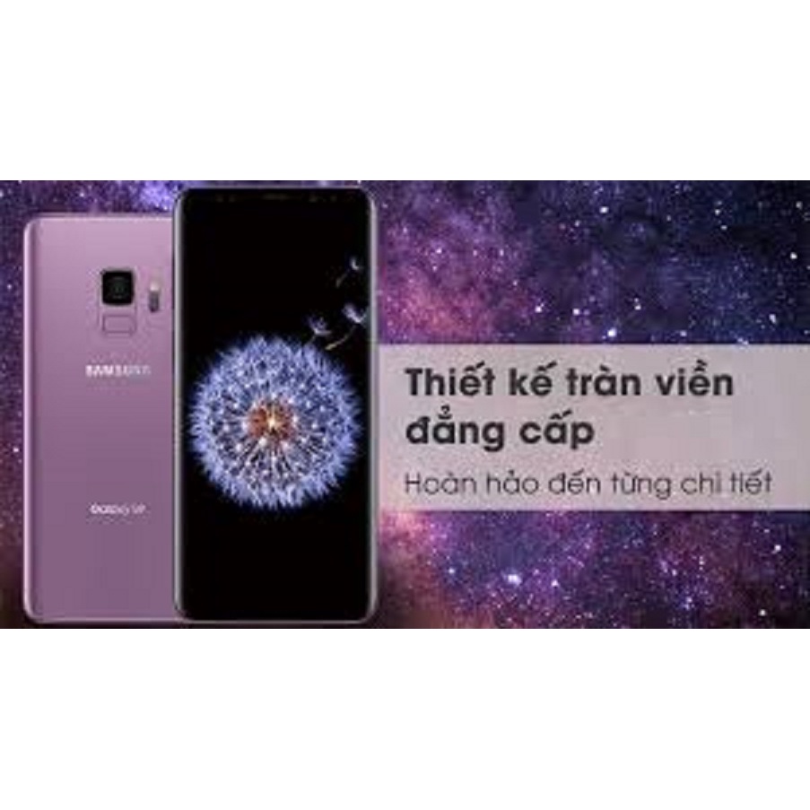 Điện thoại Samsung Galaxy S9 2sim bộ nhớ 64G ram4G máy Chính Hãng, Camera siêu đẹp - BNN 03