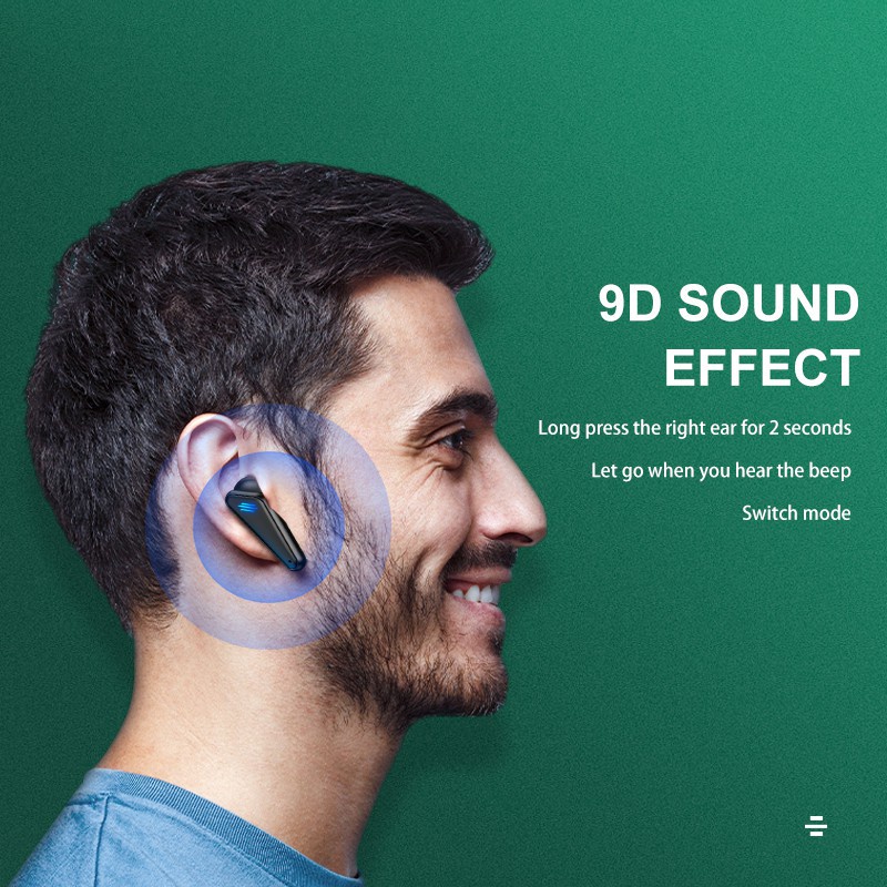Tai nghe gaming K55 Bluetooth 5.0 TWS-Công nghệ Âm Thanh Astro Audio - Bộ chip PAU có độ trễ thấp Âm trầm tuyệt vời
