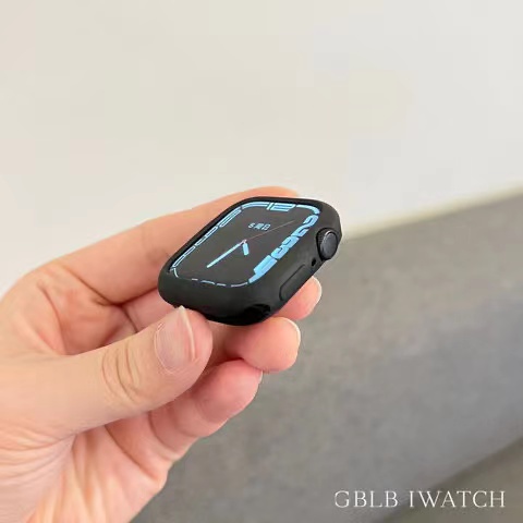 Ốp Bảo Vệ Bằng Silicone Mềm Màu Kẹo Cho Apple Watch ultra 8 3 2 1 42MM 38MM i-Watch 4 5 6 7 SE 49mm 40MM 44MM