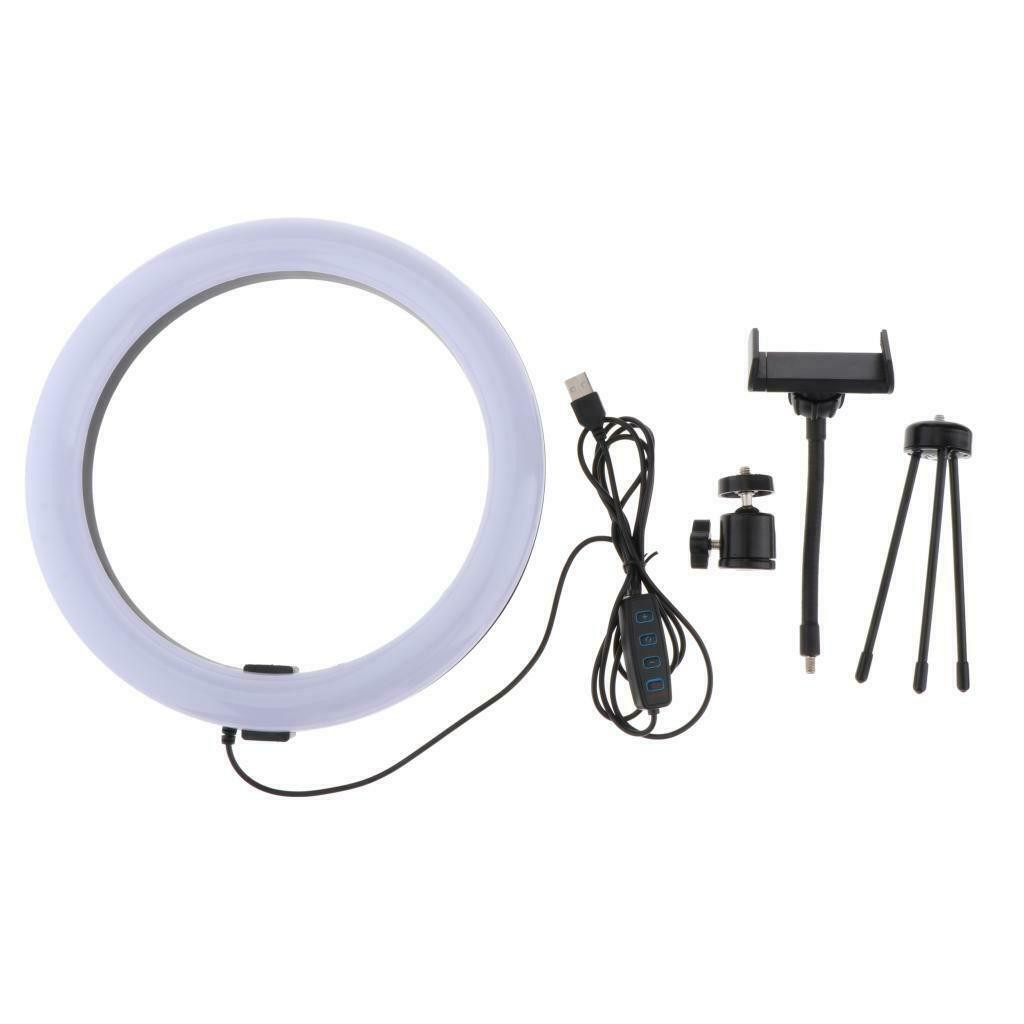 Bộ chân đứng mini + Đèn LED ring 26cm hỗ trợ chụp sản phẩm, quy phim, livestream