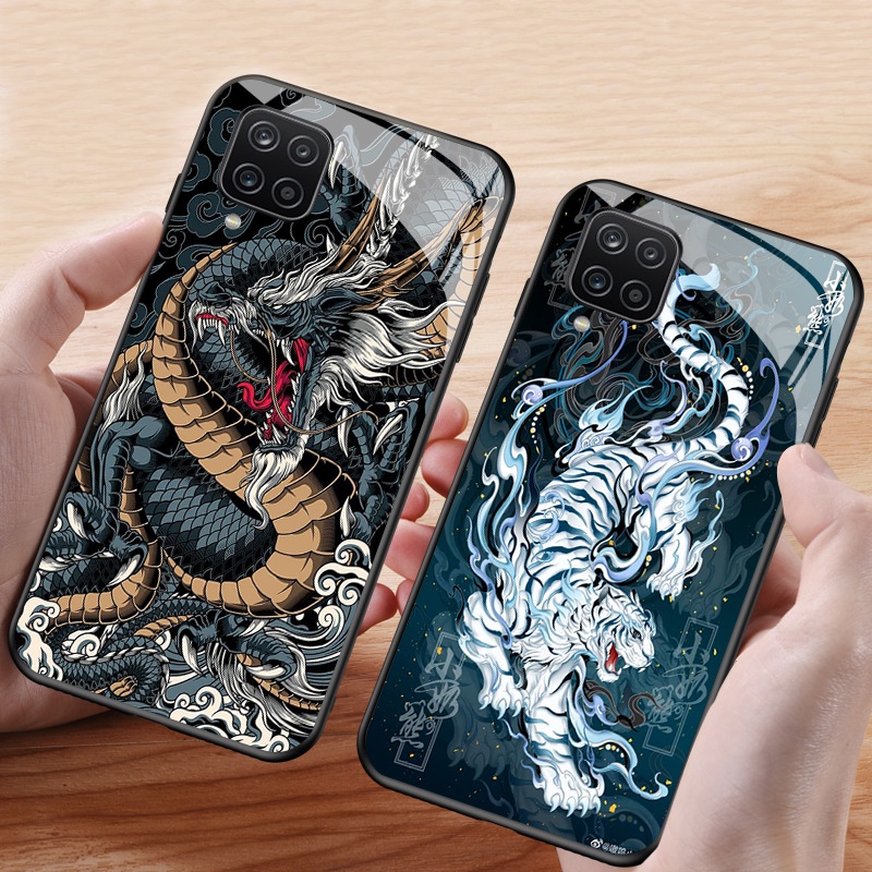 Ốp lưng kính cường lực dòng Samsung A12, A22, A22-5g các mẫu dành cho nam