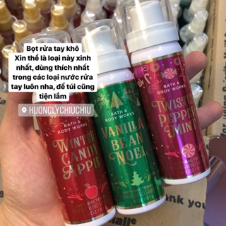 Bọt rửa tay khô Bath and body works