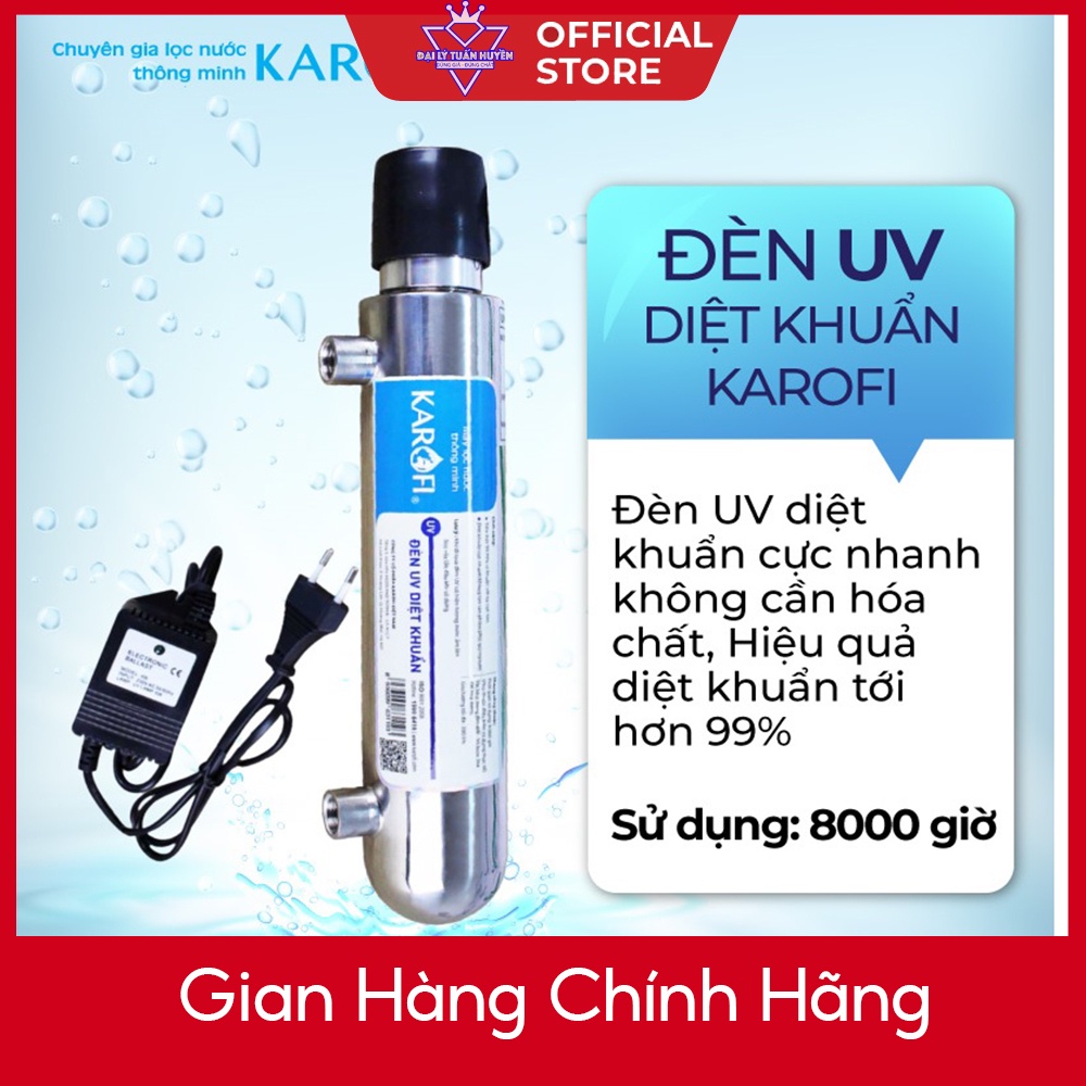 Đèn UV diệt khuẩn Karofi 6W - Dùng cho máy lọc nước RO
