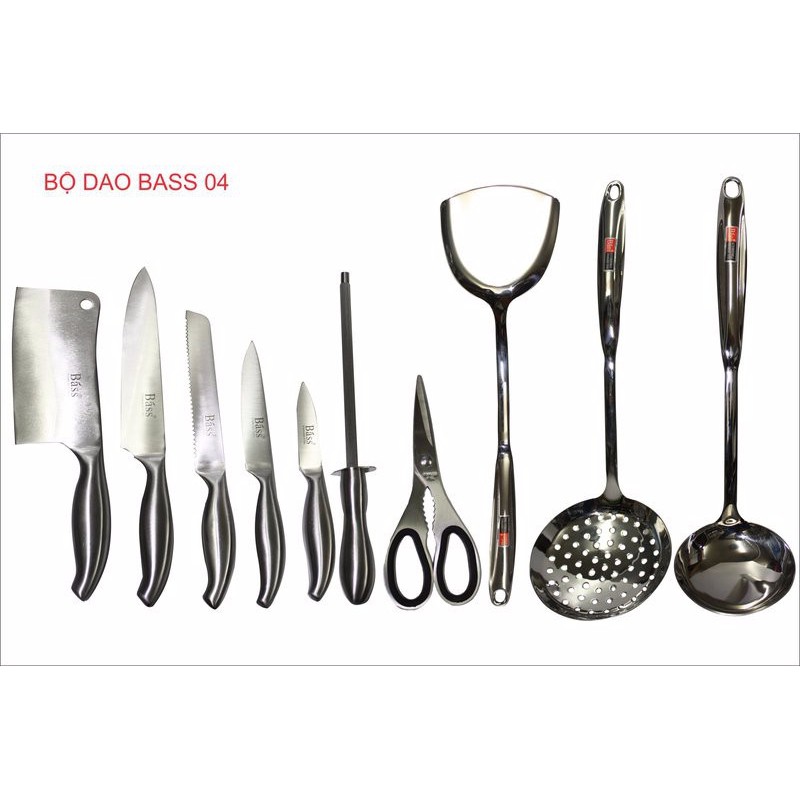 BỘ DAO INOX 11 MÓN - K202 - BX1306