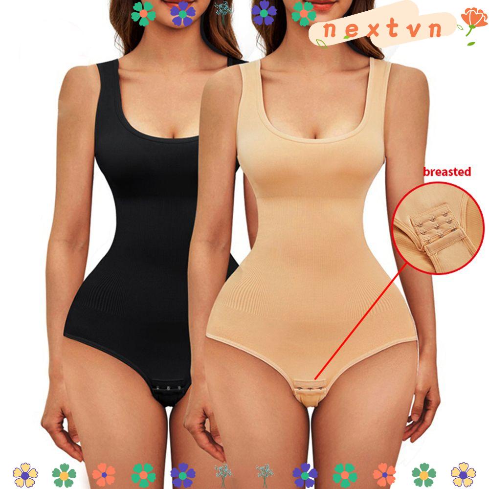 NEXTSHOP Underwear Women Bodysuit Chest Enhancing Corrective Butt Lifter Shapewear Cuff Tummy Trainer Waist Trainer Bustiers Body Shaper Tummy Control Seamless Corset Tummy Control/Multicolor