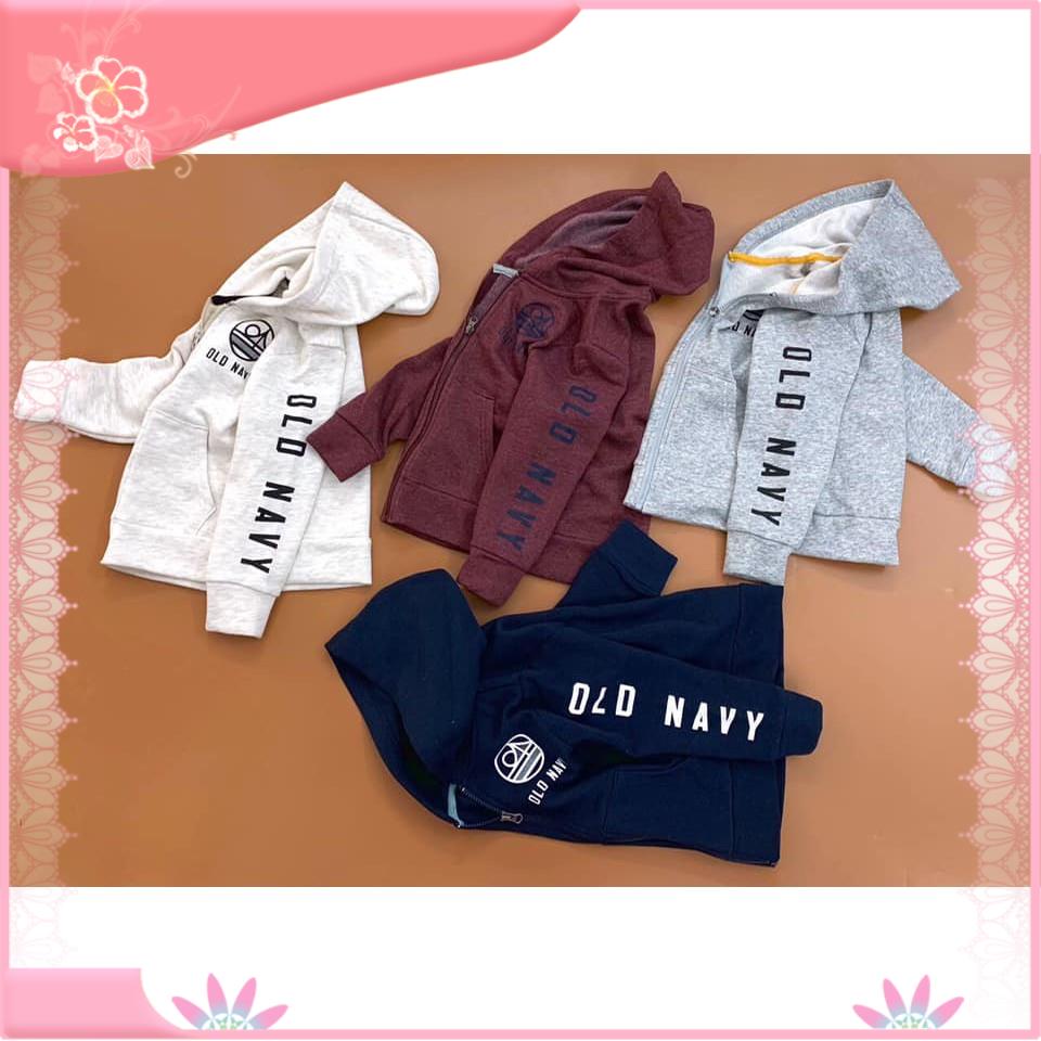 【Hàng sẵn sàng】 Áo khoác nỉ kéo khóa bé trai Old Navy size 4-16 tuổi Việt nam xuất khẩu dư xịn giao màu ngẫu nh