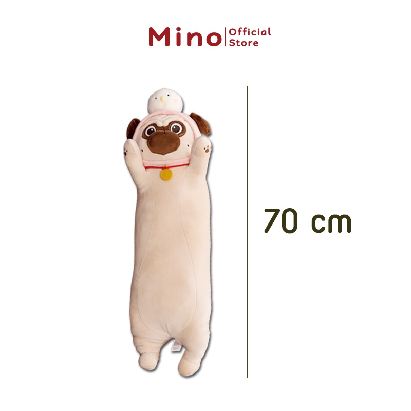 Gối Đầu Giường Trang Trí Mèo Hoàng Thượng Và Chó Mặt Xệ Cosplay Vịt Cute MINO STORE TH108