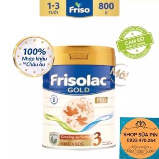 Sữa bột Frisolac gold pro số 3 800g