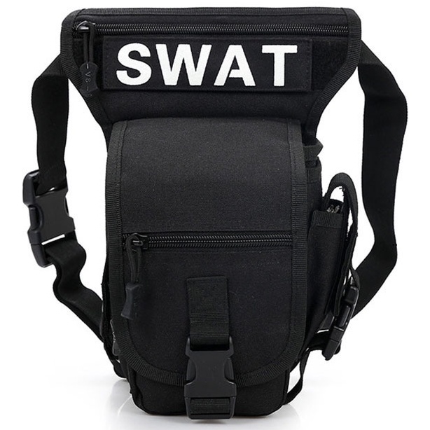 Túi Đeo Hông Đeo Đùi SWAT Chiến Thuật Đi Phượt Cao Cấp Thời Trang Phong Cách Quân Đội
