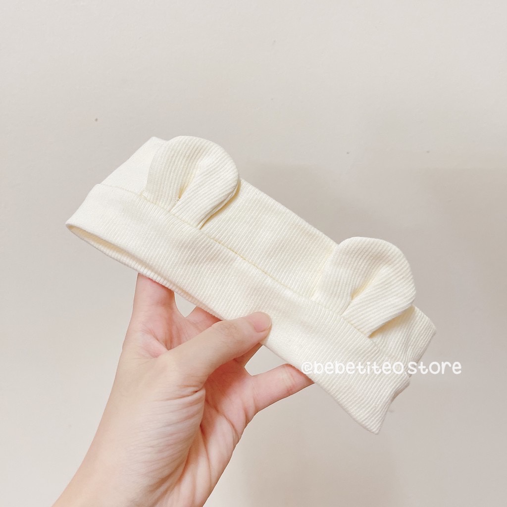 Băng Đô Tai Gấu Turban Tai Gấu Hàn Quốc Siêu Yêu Cho Bé Bebé Tí Tẹo PKT02