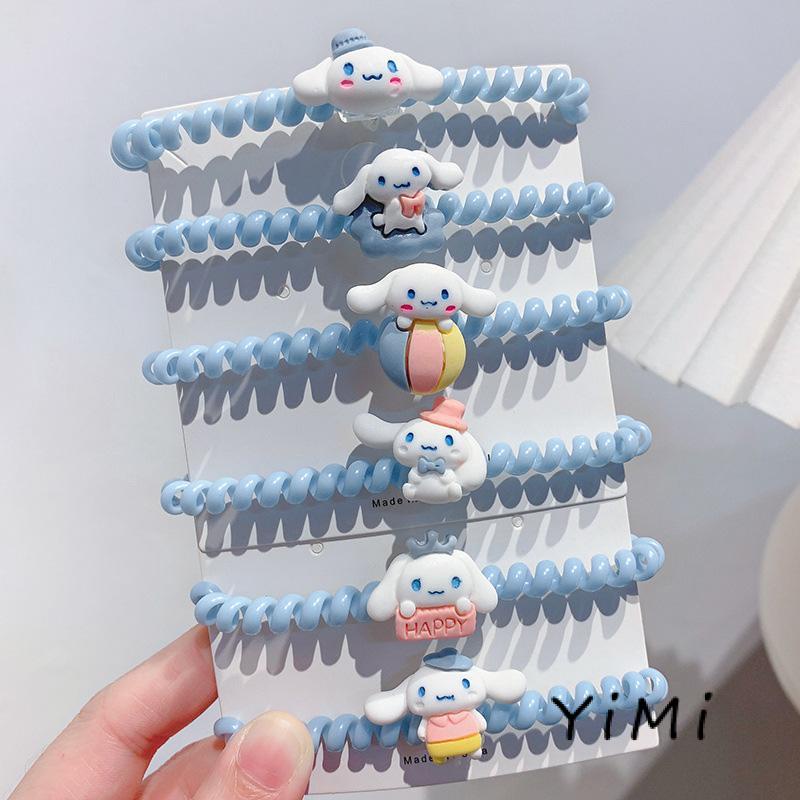 Dây Buộc Tóc Cao Su Kiểu Dáng Hoạt Hình Xinh Xắn Cho Nữ