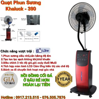 Quạt Phun Sương KHALUCK Siêu Tiết Kiệm