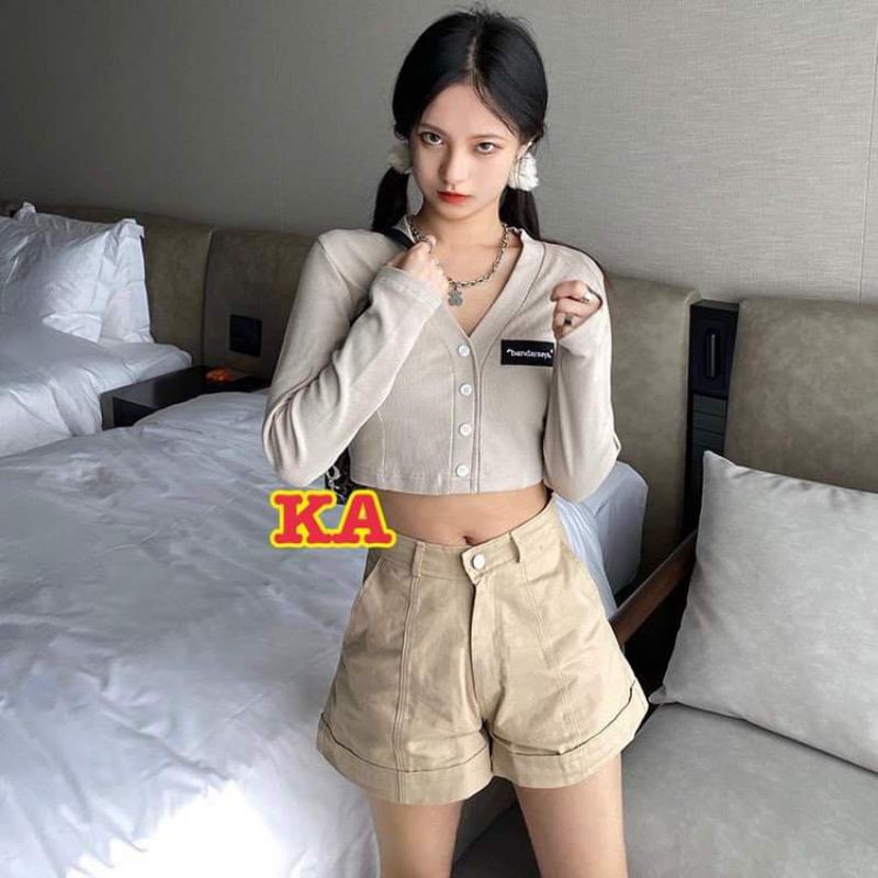 Quần đùi gấp gấu,AN MINH, chất kaki hot hit