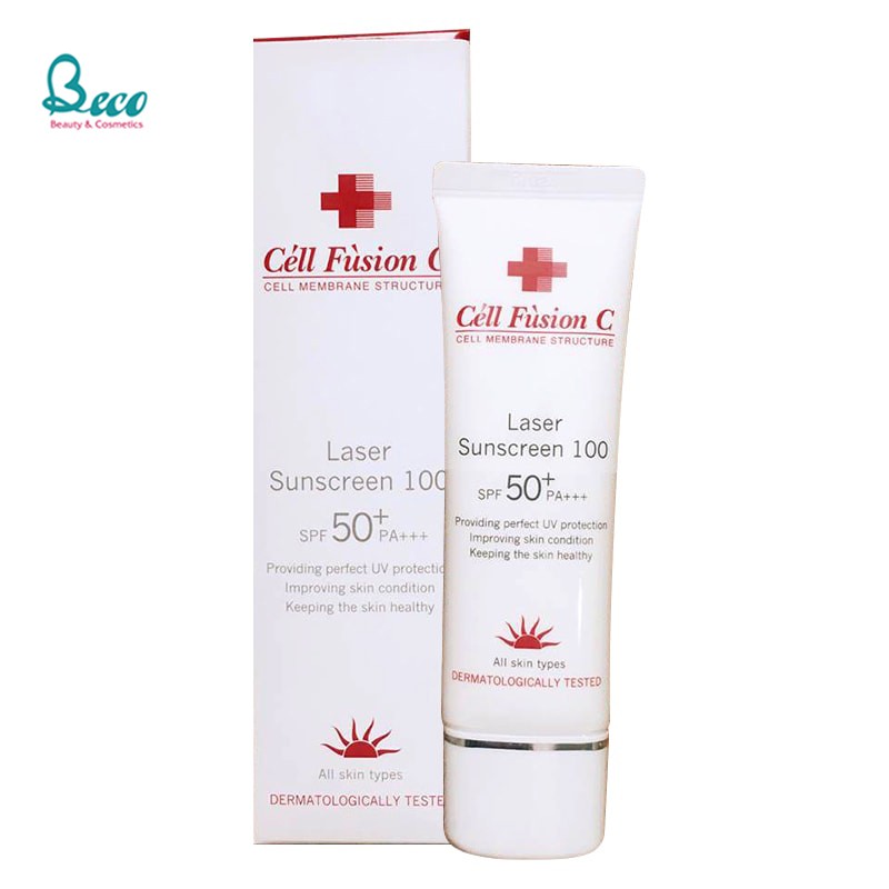 Kem Chống Nắng Laser Sunscreen 100 Cell Fusion C SPF 50+ PA+++