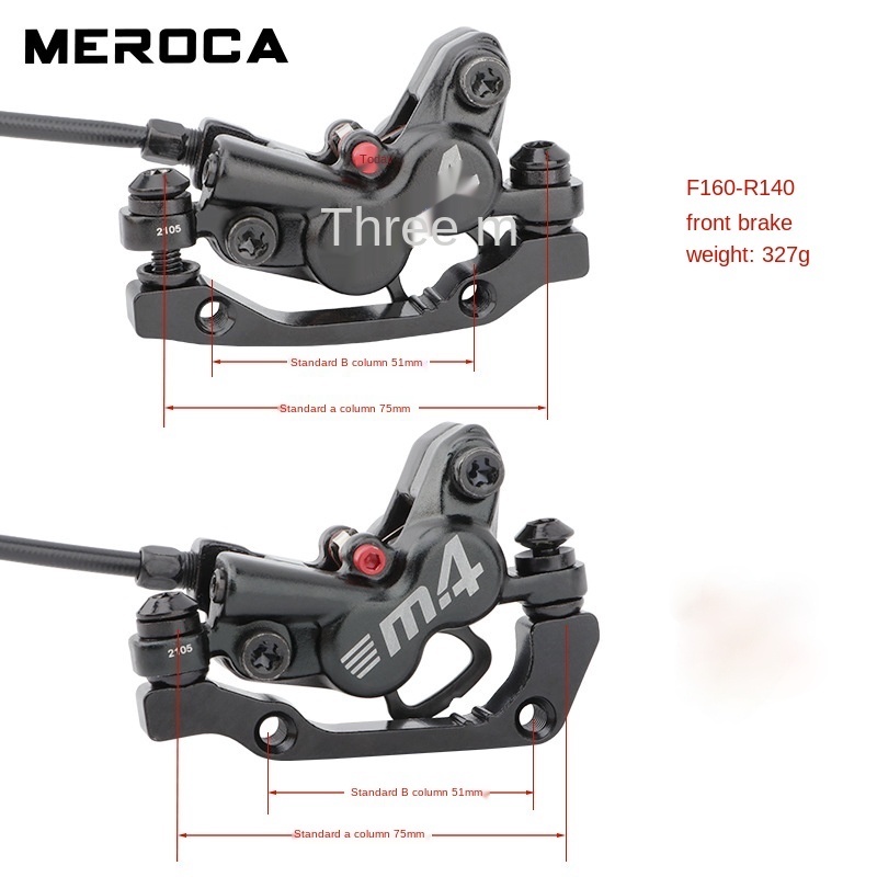 Phanh Đĩa Trước / Phải 800 / 1400mm MOSOWORLD M4 Cho Xe Đạp Leo Núi MT420