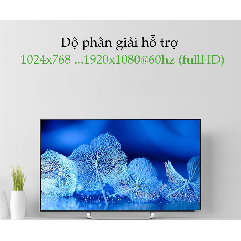 [Mã ELHACE giảm 4% đơn 300K] Bộ chuyển đổi HDMI sang HDMI/VGA (hỗ trợ nguồn 5V + Audio 3.5) 30cm UGREEN CM101 40744