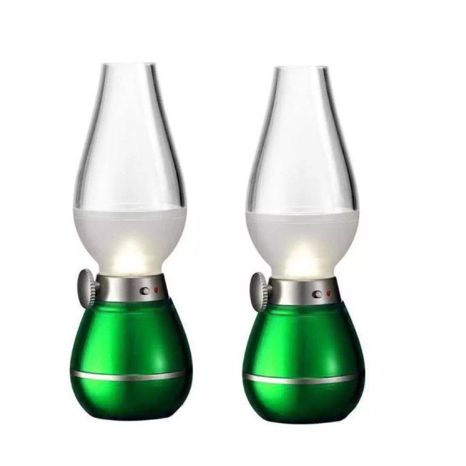 MVP1755 Đèn Dầu Để Bàn Sạc Tích Điện Cảm Ứng Thổi Phát Sáng