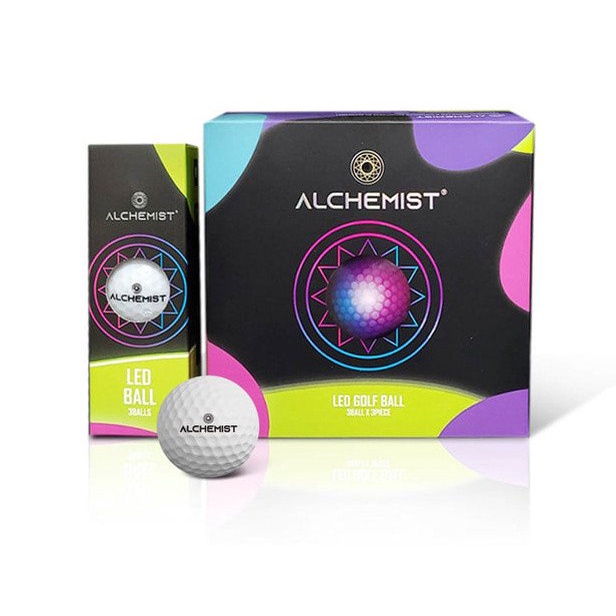 Set 3 quả Bóng Golf sáng Alchemist mix 3/5 màu Hàn Quốc chính hãng