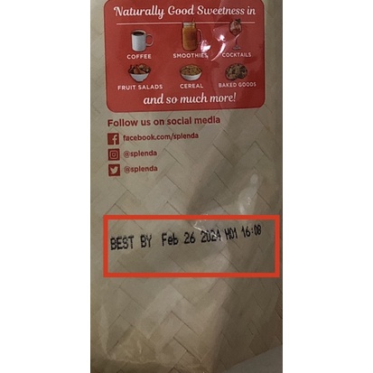 Đường La Hán Quả Splenda Monkfruit Naturals 1,36kg Nhập Khẩu Mỹ
