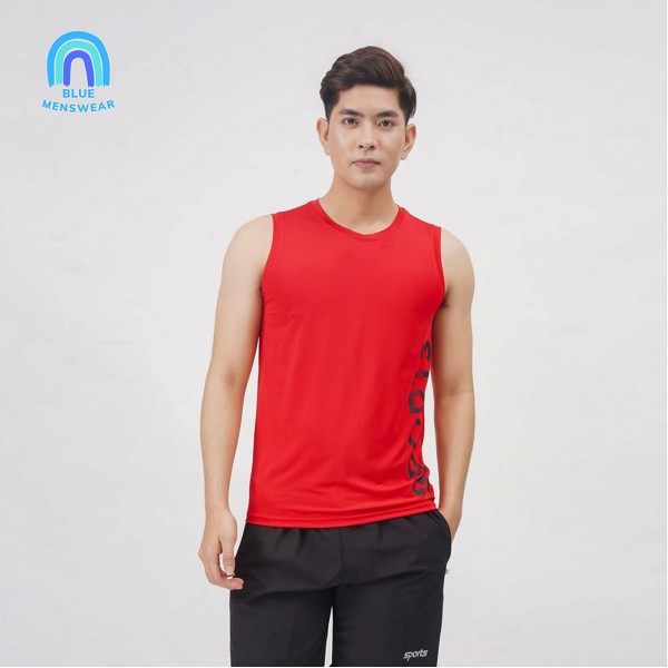 Áo sát nách thể thao Áo ba lỗ thể thao nam SPORT GYM giá rẻ mới nhất 2021 BATT12 - BLUE MENSWEAR