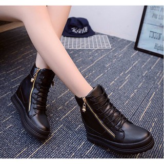 Giày boot nữ cổ cao cá tính B042D