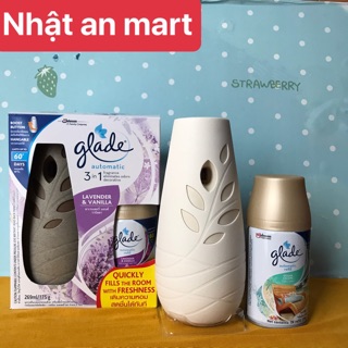 [CÓ SẴN] Máy xịt thơm phòng tự động Glade 3in1 (kèm clip hướng dẫn sử dụng)