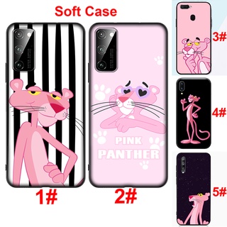 Ốp Điện Thoại Dẻo Họa Tiết Hoạt Hình Báo Hồng Dễ Thương Cho Samsung Galaxy A11 A21 A21S A31 A41 A51 A71 A81 A91 A02S