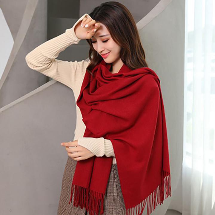 Khăn Len Cừu Acne Studio Khổ Rộng