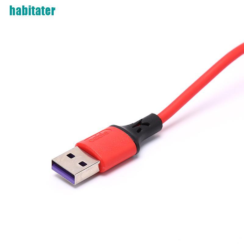 Dây Cáp Sạc Dữ Liệu USB 5A 1.2m / 1.8m Bằng Silicone