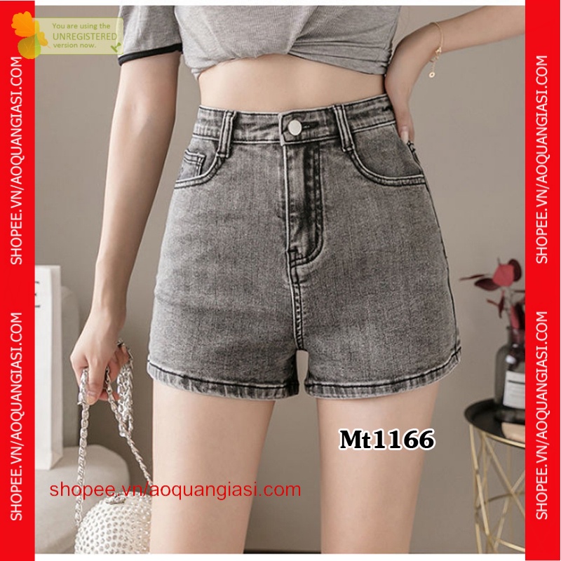 Quần short jean nữ thời trang cá tính mẫu mới mt1166 aoquangiasi.com rẻ đẹp