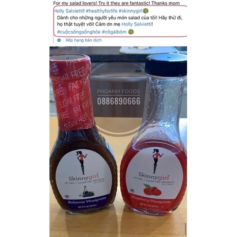 Sốt Salad ăn kiêng Skinny Girl