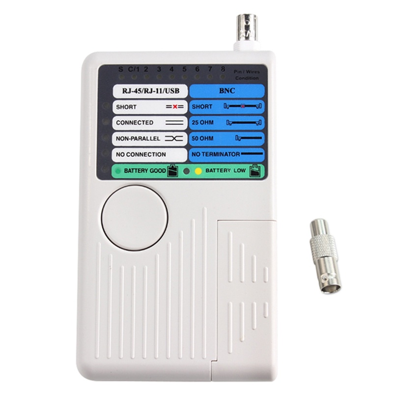 Thiết Bị Kiểm Tra Cáp Mạng Từ Xa RJ11 RJ45 USB BNC LAN Cho UTP STP LAN
