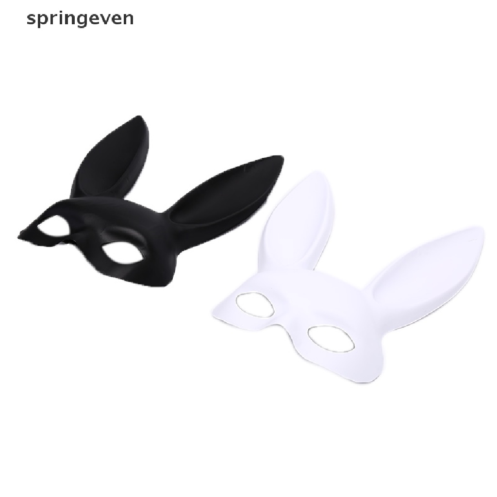 Mặt Nạ Tai Thỏ Dài Hóa Trang Halloween