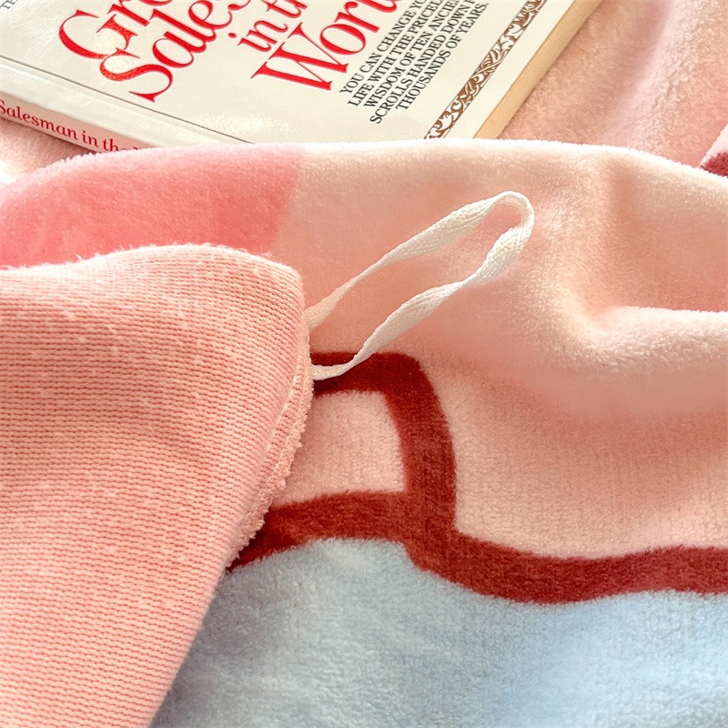 Bộ Chăn Ga Gối Nỉ Nhung Mịn Baby Happy Everyday 4 Món Nhập Khẩu Cao Cấp - Meo Meo Bedding