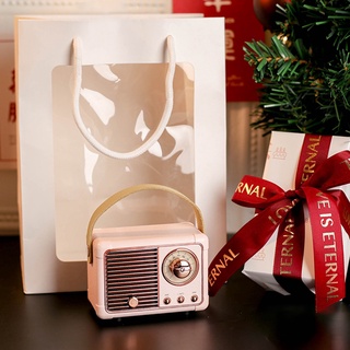 Loa Bluetooth Không Dây Mini Phong Cách Retro