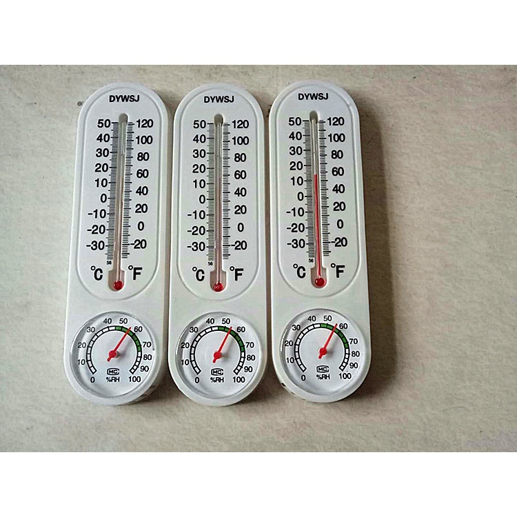 Nhiệt ẩm kế treo tường DYWSJ, Nhiệt kế thủy ngân đo độ ẩm trong nhà tiện lợi