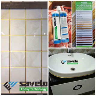 Set 10 lọ keo chít mạch Saveto