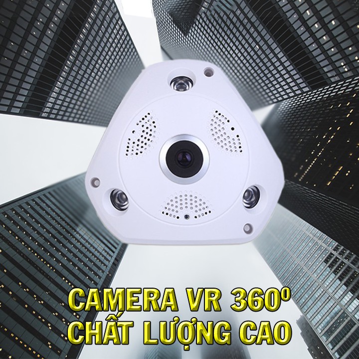 CAMERA IP VR 360 - CAMERA WIFI 3D XOAY 360