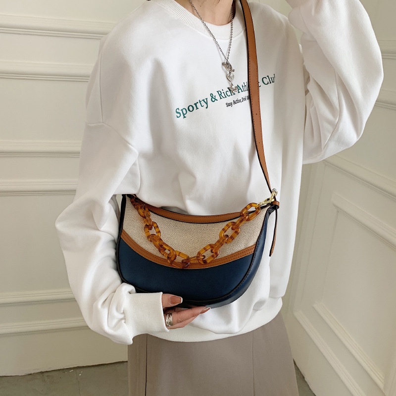 Túi Đeo Vai Envirosax Bằng Acrylic Phối Dây Xích Thời Trang Mùa Hè Hàn Quốc 2022 CYR644