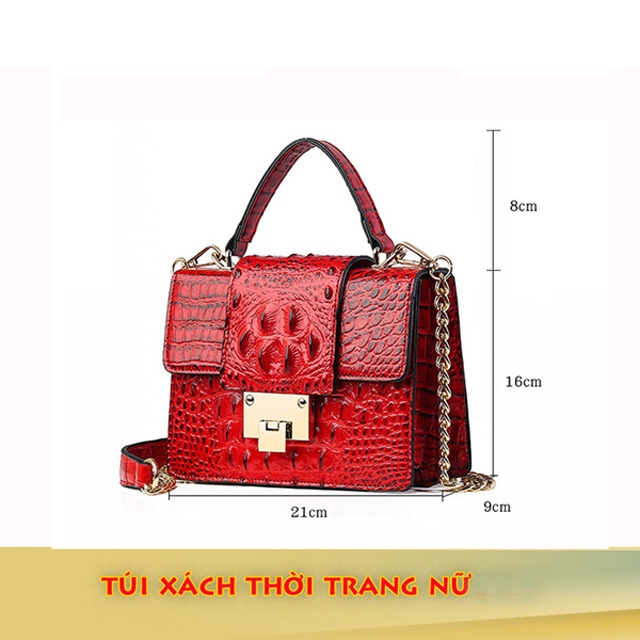 Túi Xách Da Nữ Công Sở Cao Cấp Cầm Tay Đeo Chéo Phiên Bản Thời Trang Hàn Quốc muatothoahung Shop