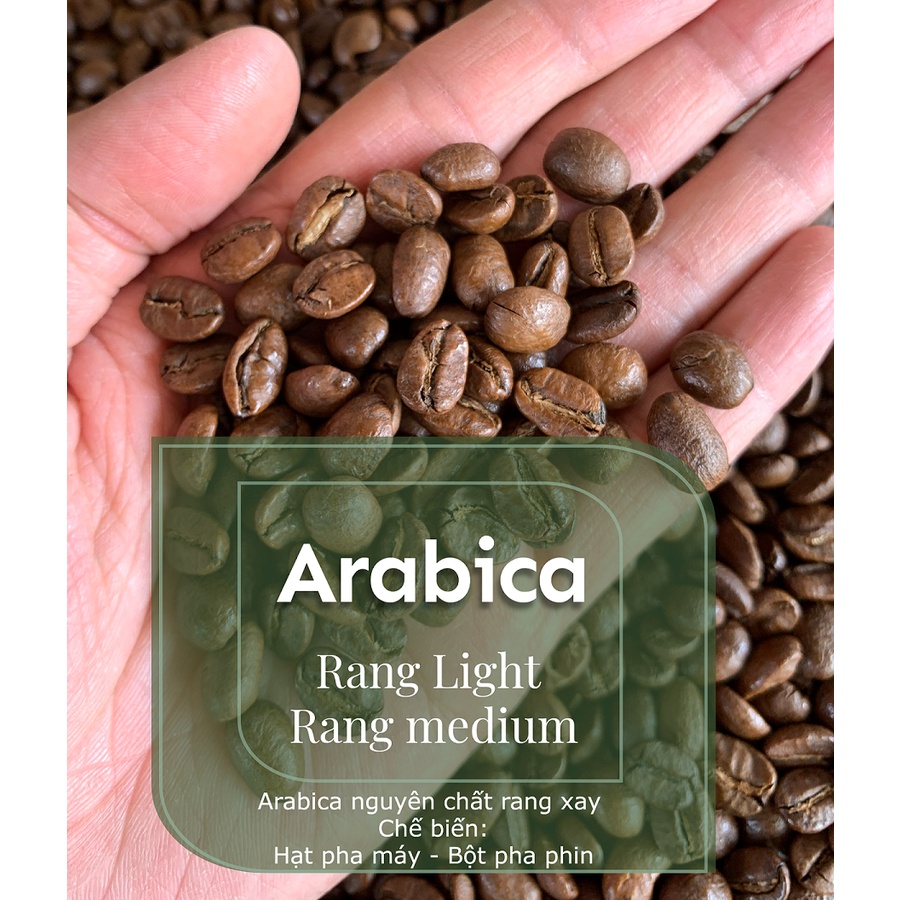 250G cafe Arabica Cầu Đất Đà Lạt rang kiểu Medium, Duy Long Coffee.