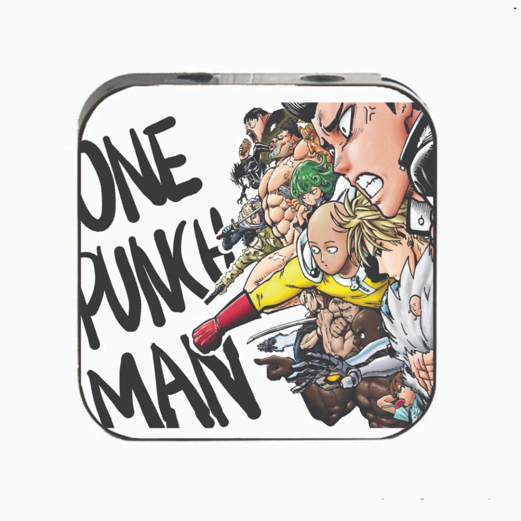 Máy nghe nhạc One Punch Man cầm tay mini tặng tai nghe mp3 anime chibi