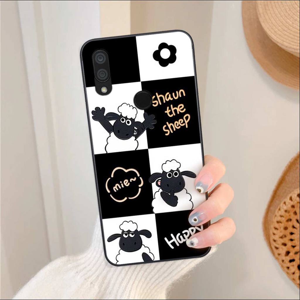 Ốp lưng điện thoại Xiaomi Redmi 7 astronaut, bear leopart, sheep, vỏ ốp rẻ bền đẹp