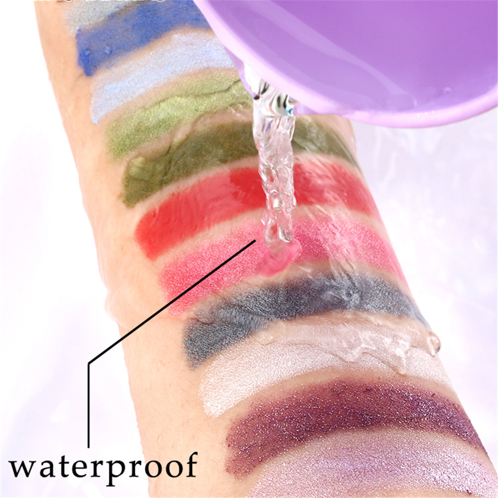 [Hàng mới về] Bút kẻ mắt hai màu tông nhũ trang điểm chống nước lâu trôi