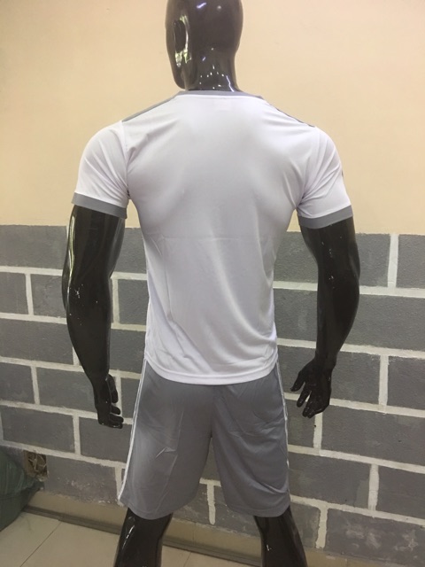 Bộ thể thao nam CLB MU màu trắng