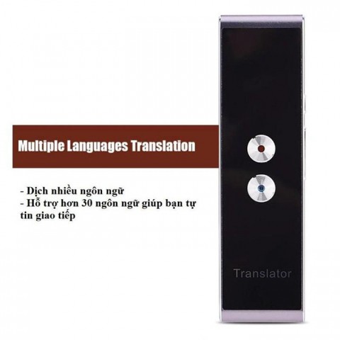 Máy Phiên Dịch Đa Ngôn Ngữ - Thiết Bị Thông Dịch 30 Thứ Tiếng Tức Thì