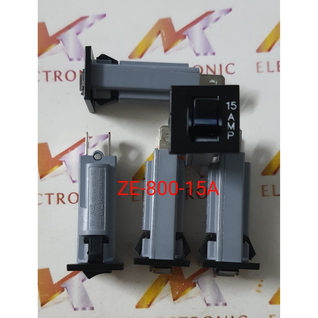 Relay ZE-800 15A ZING EAR Đài Loan ( công tắc bảo vệ dòng điện )