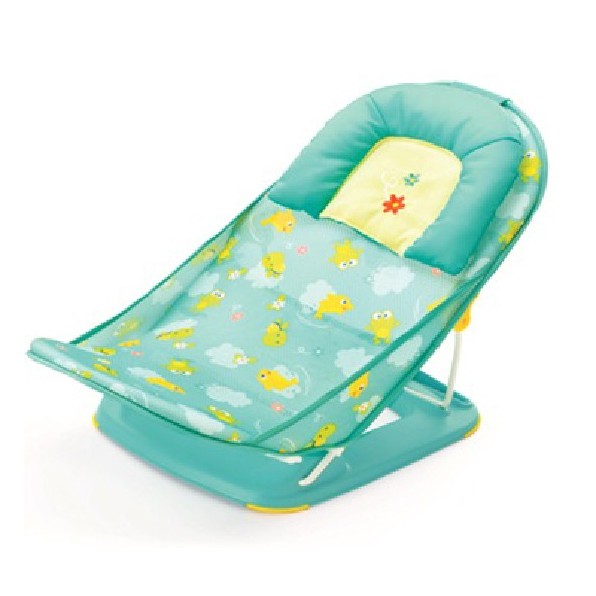 Ghế nằm tắm có tựa đầu trẻ em Mastela 07460 (Màu xanh lá)