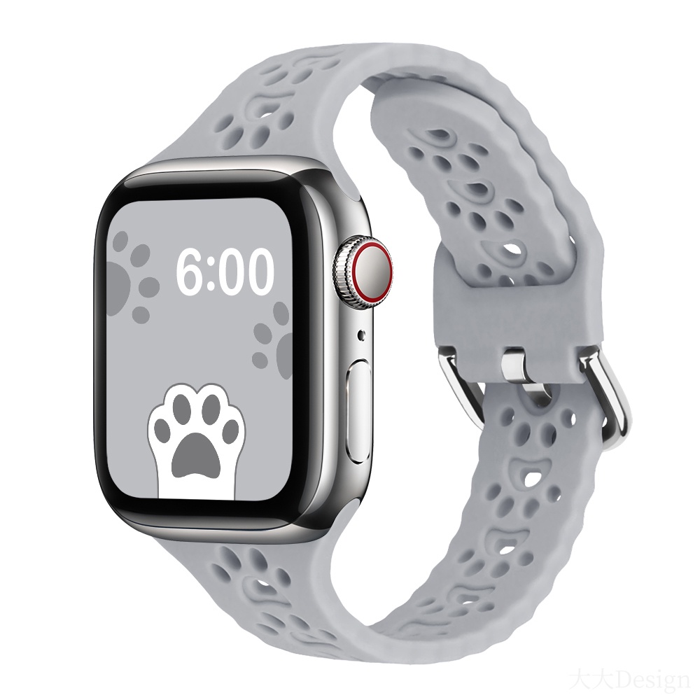 Dây Đeo Silicone Mềm Cho Đồng Hồ Thông Minh Smart Watch Series 7 6 5 4 3 2 45mm 41mm 44mm 38mm 42mm